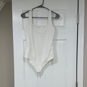 Abercrombie & Fitch Cream Sleeveless Top